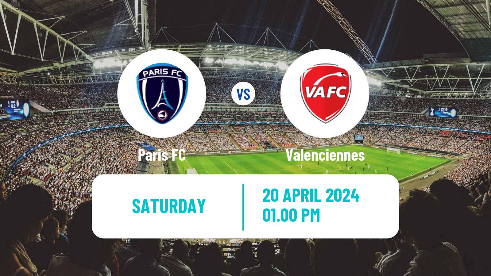 Soccer French Ligue 2 Paris FC - Valenciennes