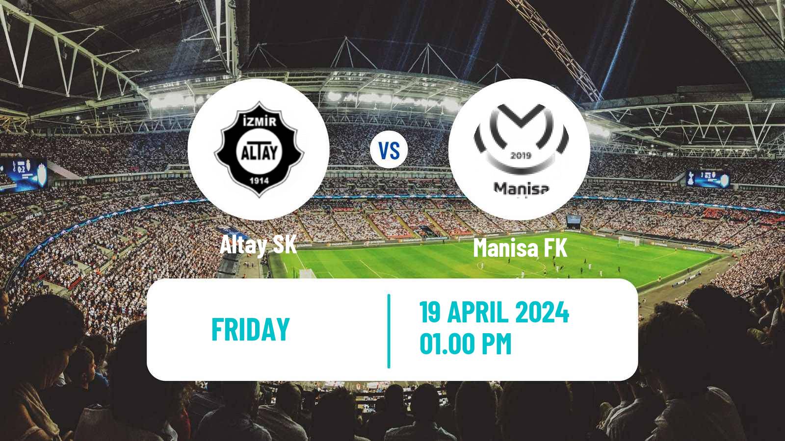 Soccer Turkish First League Altay - Manisa FK
