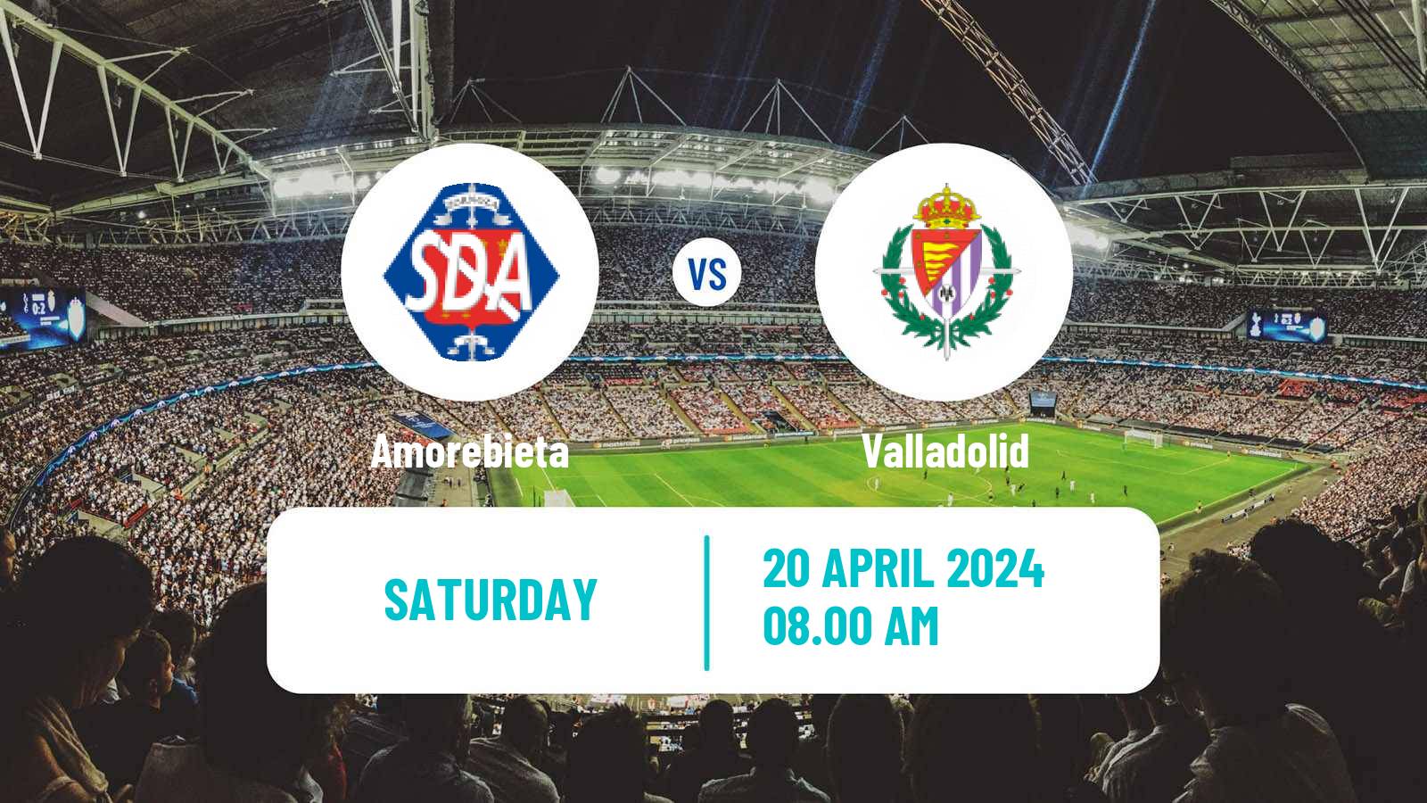 Soccer Spanish LaLiga2 Amorebieta - Valladolid