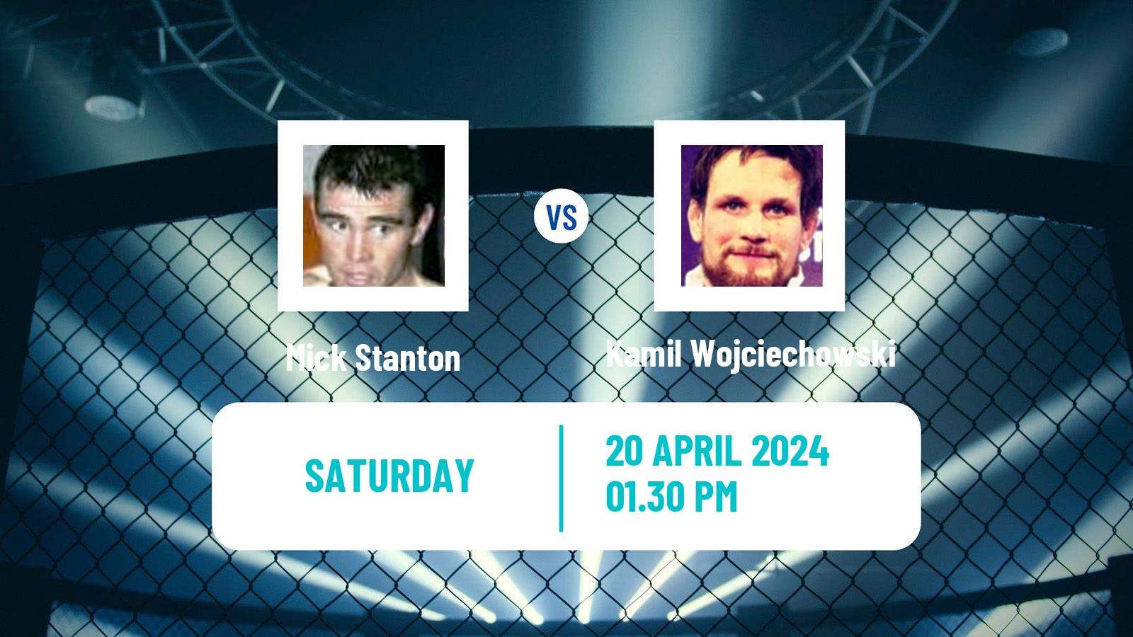 MMA Middleweight Oktagon Men Mick Stanton - Kamil Wojciechowski