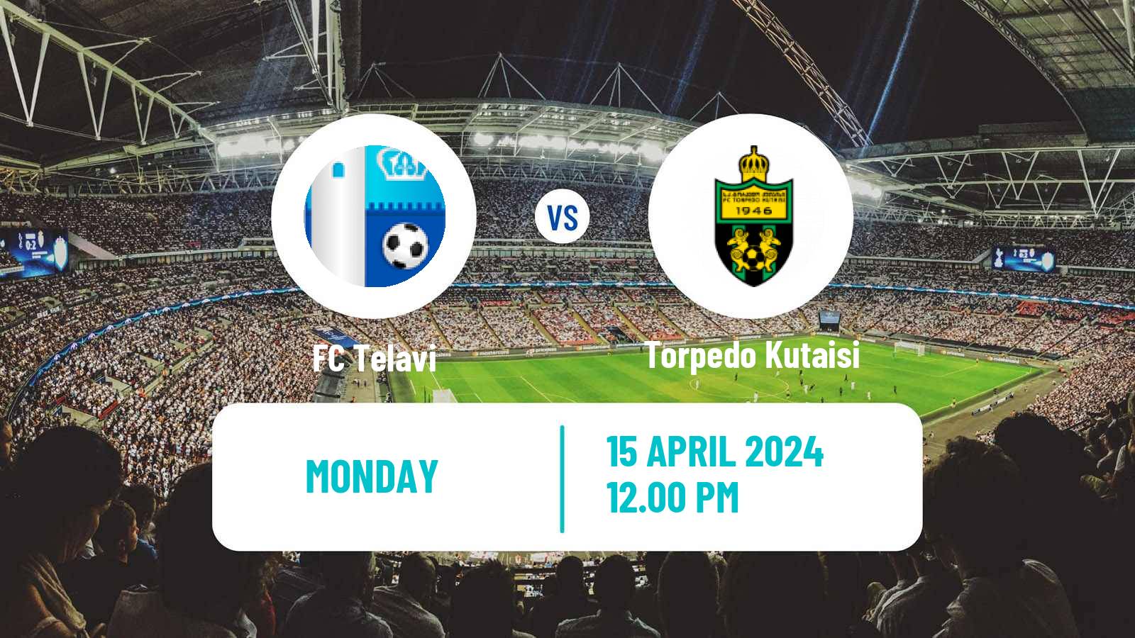 Soccer Georgian Erovnuli Liga Telavi - Torpedo Kutaisi