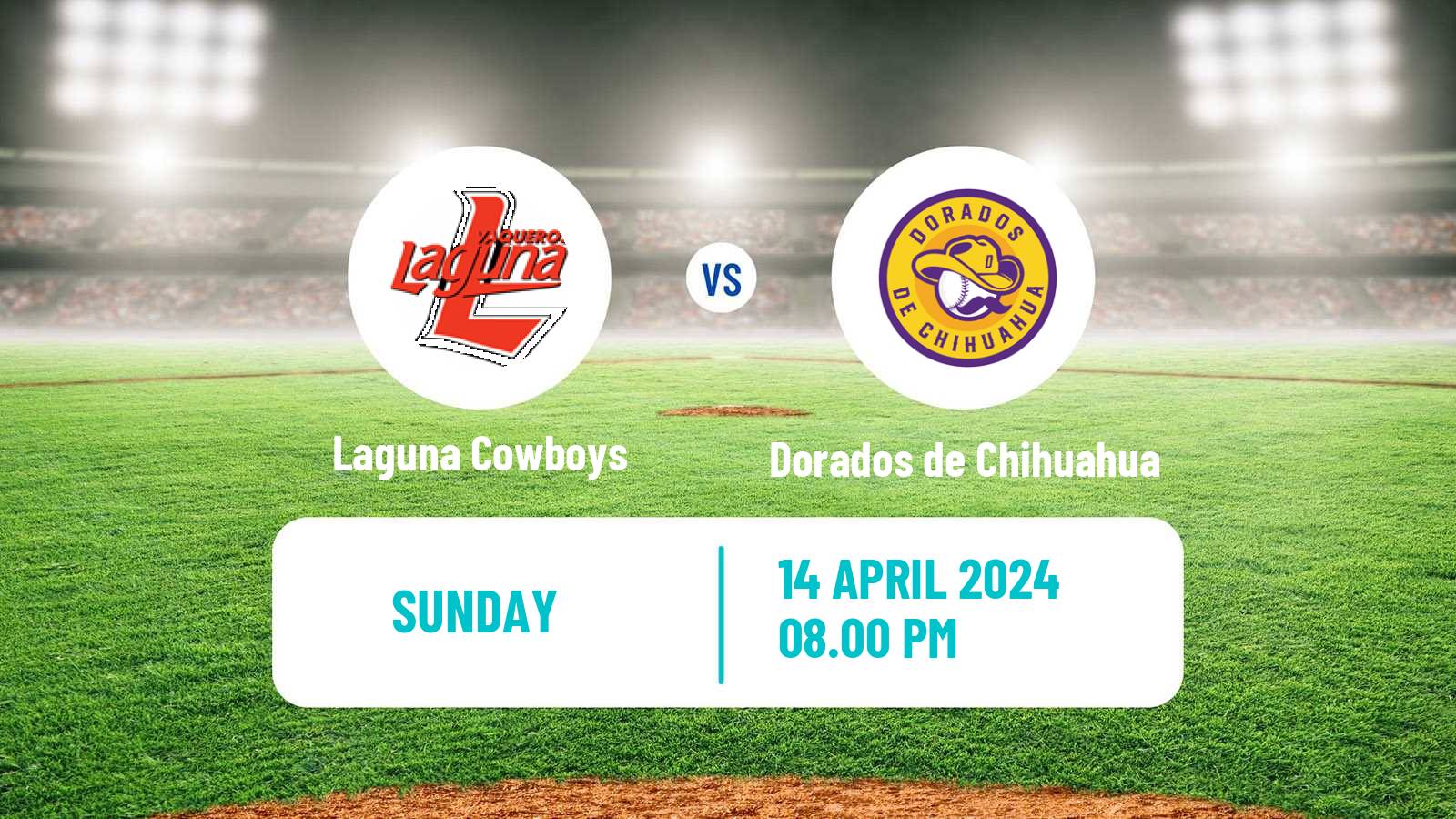 Baseball LMB Laguna Cowboys - Dorados de Chihuahua