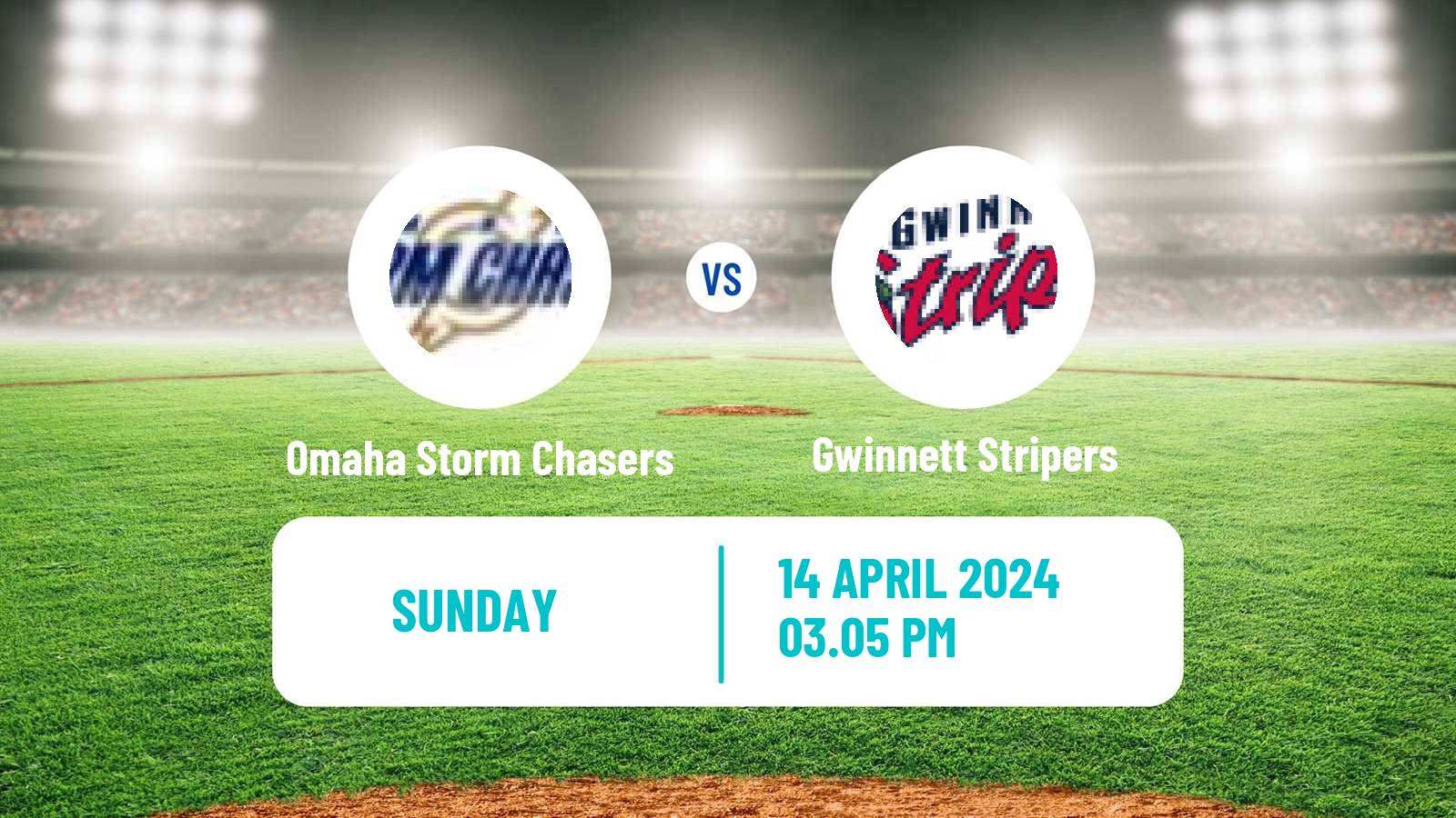 Baseball IL Omaha Storm Chasers - Gwinnett Stripers