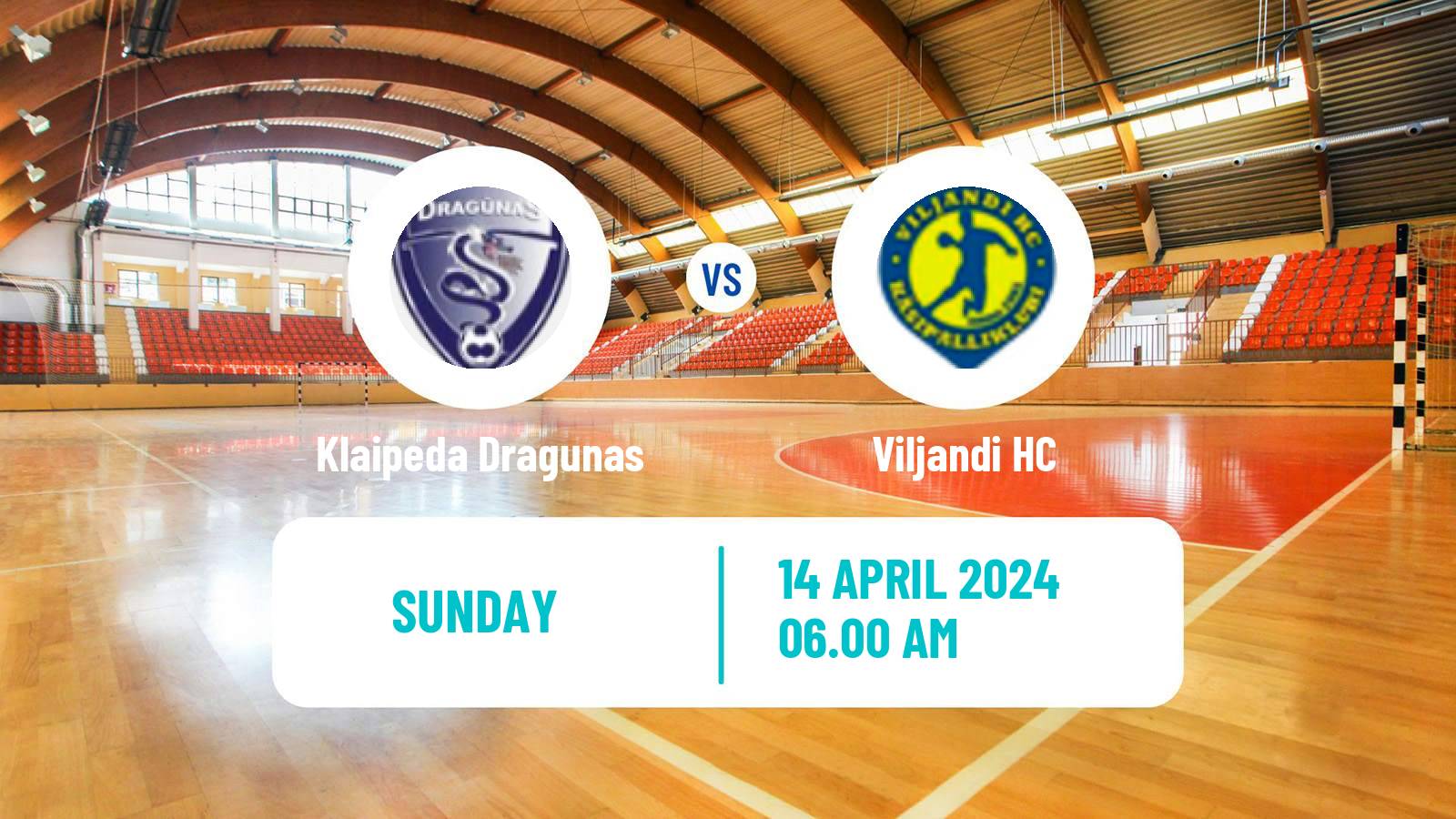 Handball Baltic League Handball Klaipeda Dragunas - Viljandi
