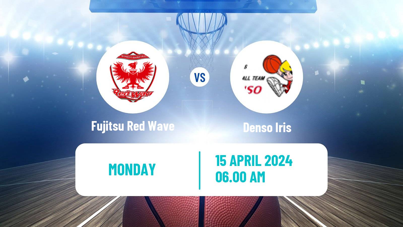 Basketball Japan W League Basketball Fujitsu Red Wave - Denso Iris