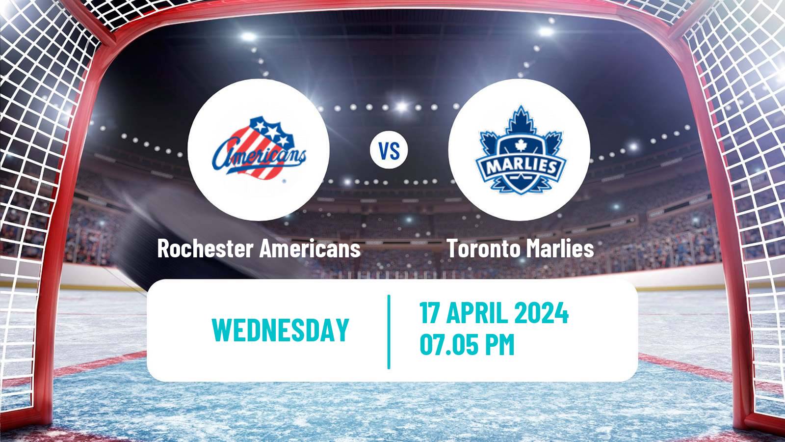 Hockey AHL Rochester Americans - Toronto Marlies