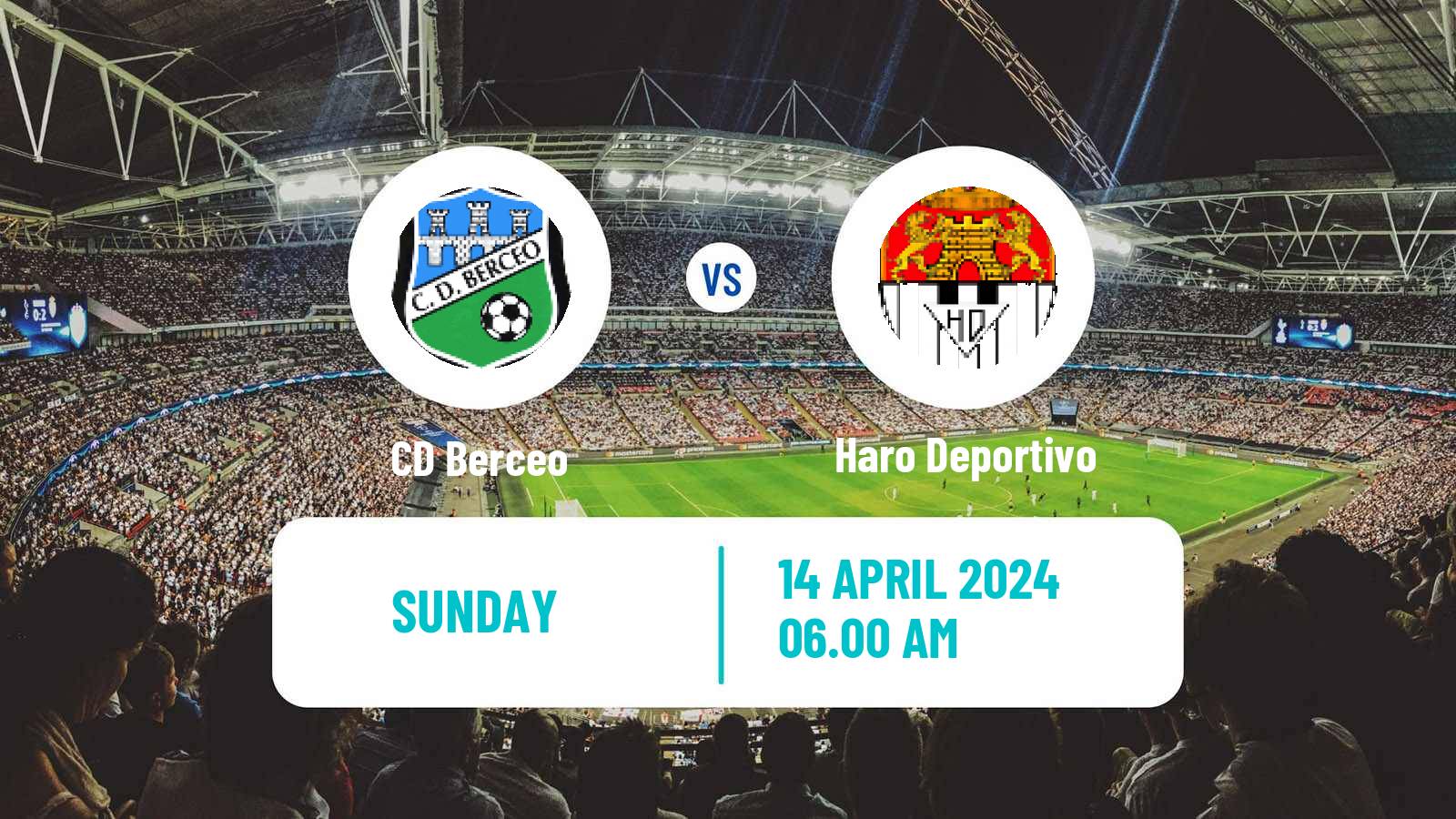 Soccer Spanish Tercera RFEF - Group 16 Berceo - Haro Deportivo