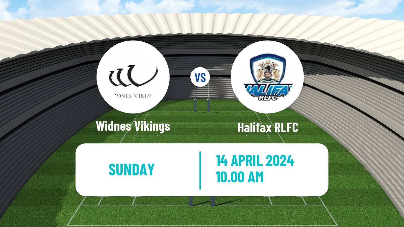 Rugby league English Championship Rugby League Widnes Vikings - Halifax