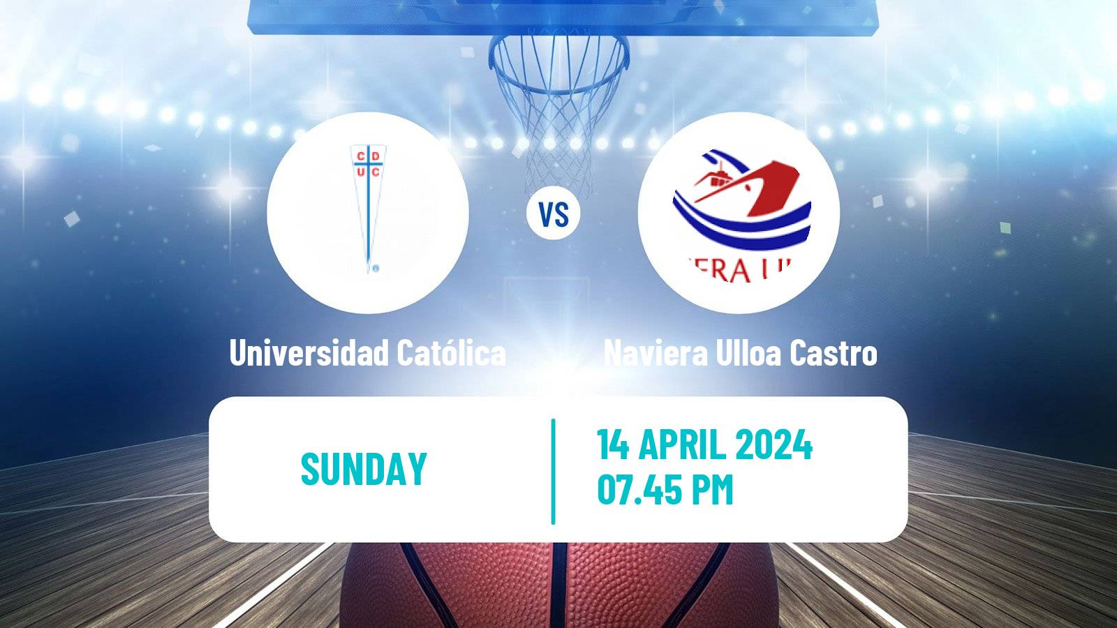 Basketball Chilean LNB Universidad Católica - Naviera Ulloa Castro