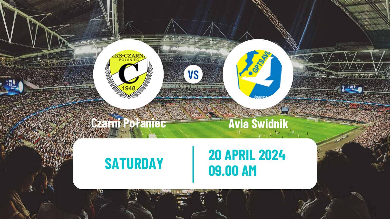 Soccer Polish Division 3 - Group IV Czarni Połaniec - Avia Świdnik
