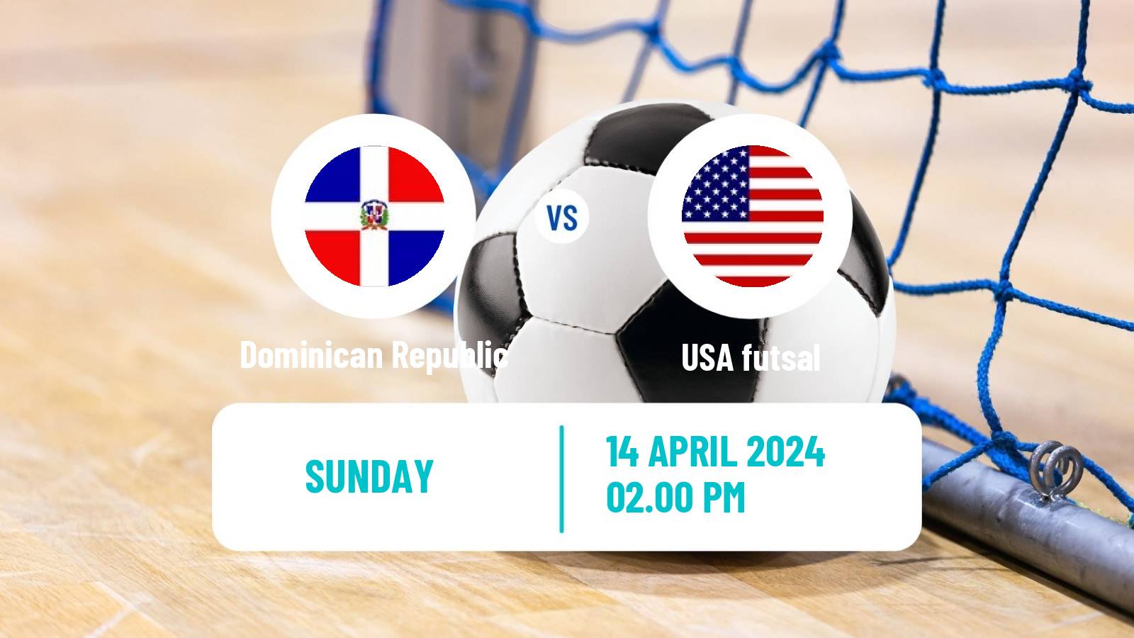 Futsal CONCACAF Championship Futsal Dominican Republic - USA