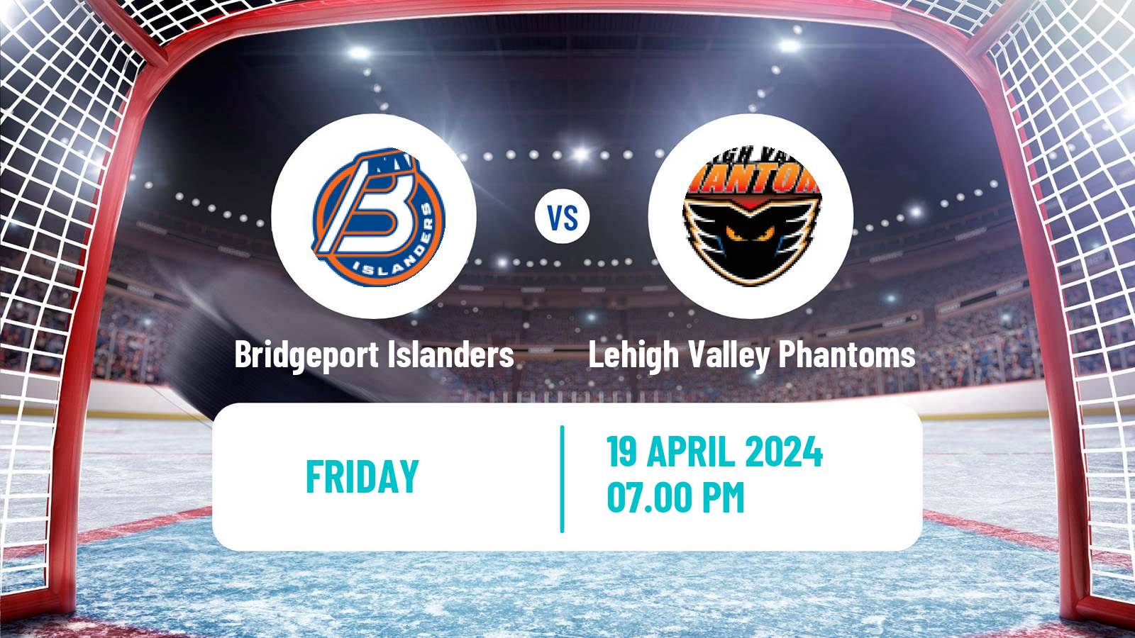 Hockey AHL Bridgeport Islanders - Lehigh Valley Phantoms