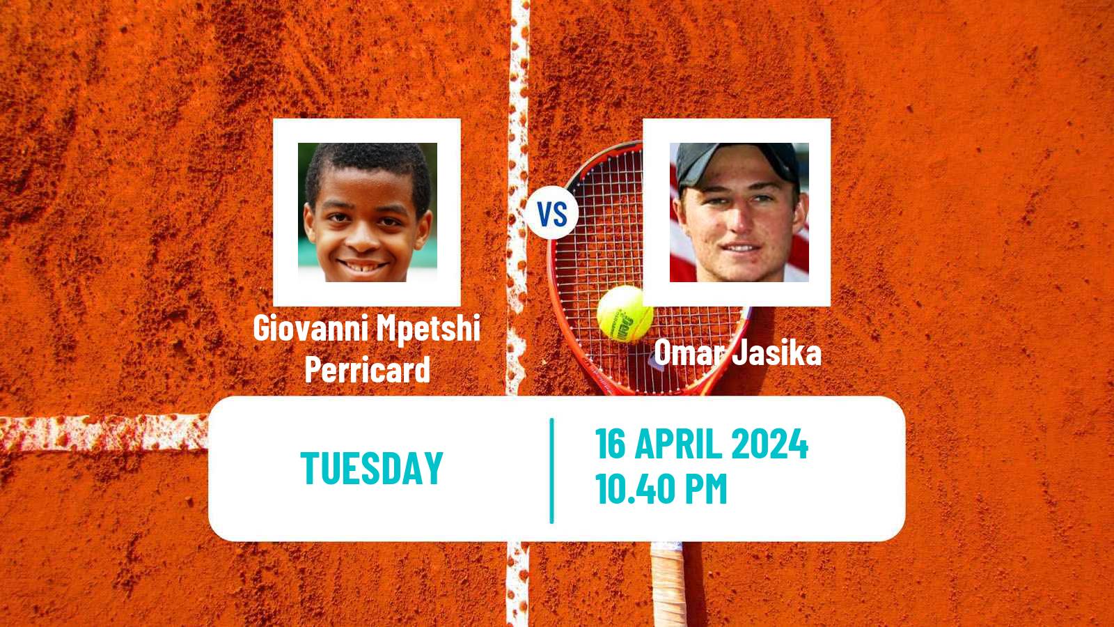 Tennis Acapulco Challenger Men Giovanni Mpetshi Perricard - Omar Jasika