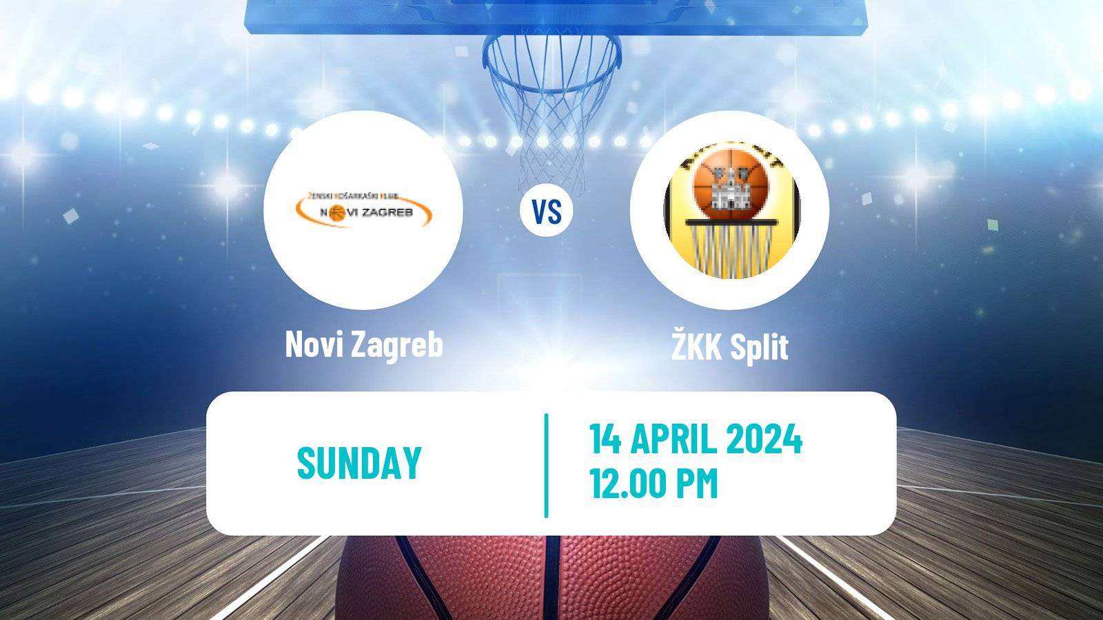 Basketball Croatian Premijer Liga Basketball Women Novi Zagreb - Split