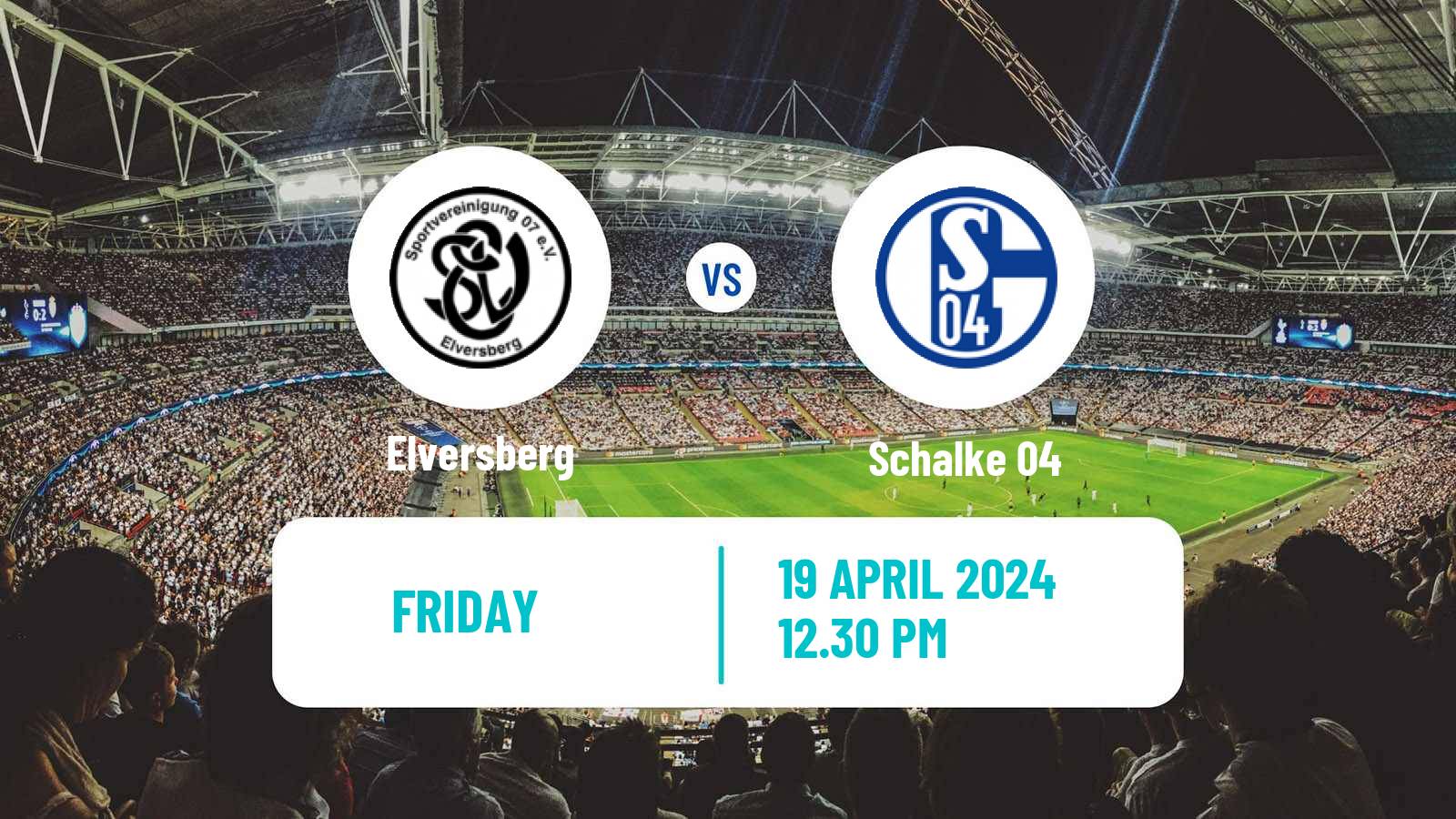 Soccer German 2 Bundesliga Elversberg - Schalke 04