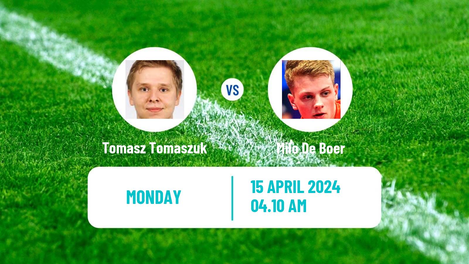 Table tennis Tt Star Series Men Tomasz Tomaszuk - Milo De Boer