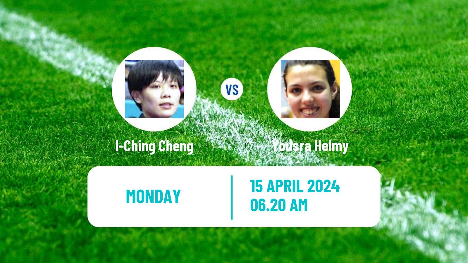 Table tennis World Cup Women I-Ching Cheng - Yousra Helmy