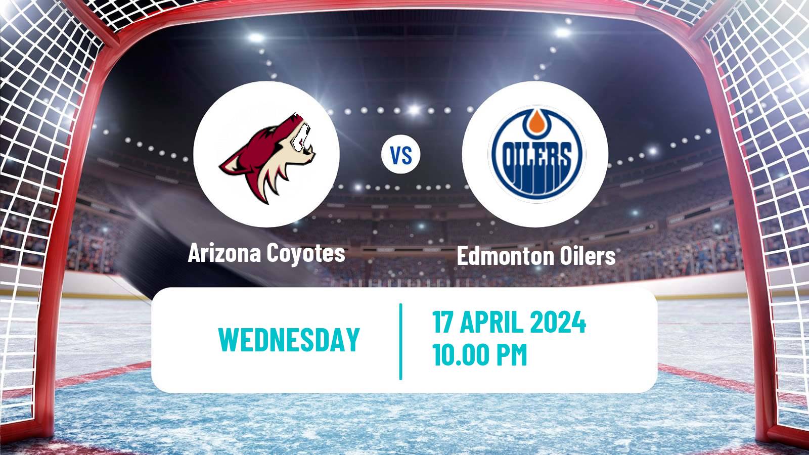 Hockey NHL Arizona Coyotes - Edmonton Oilers