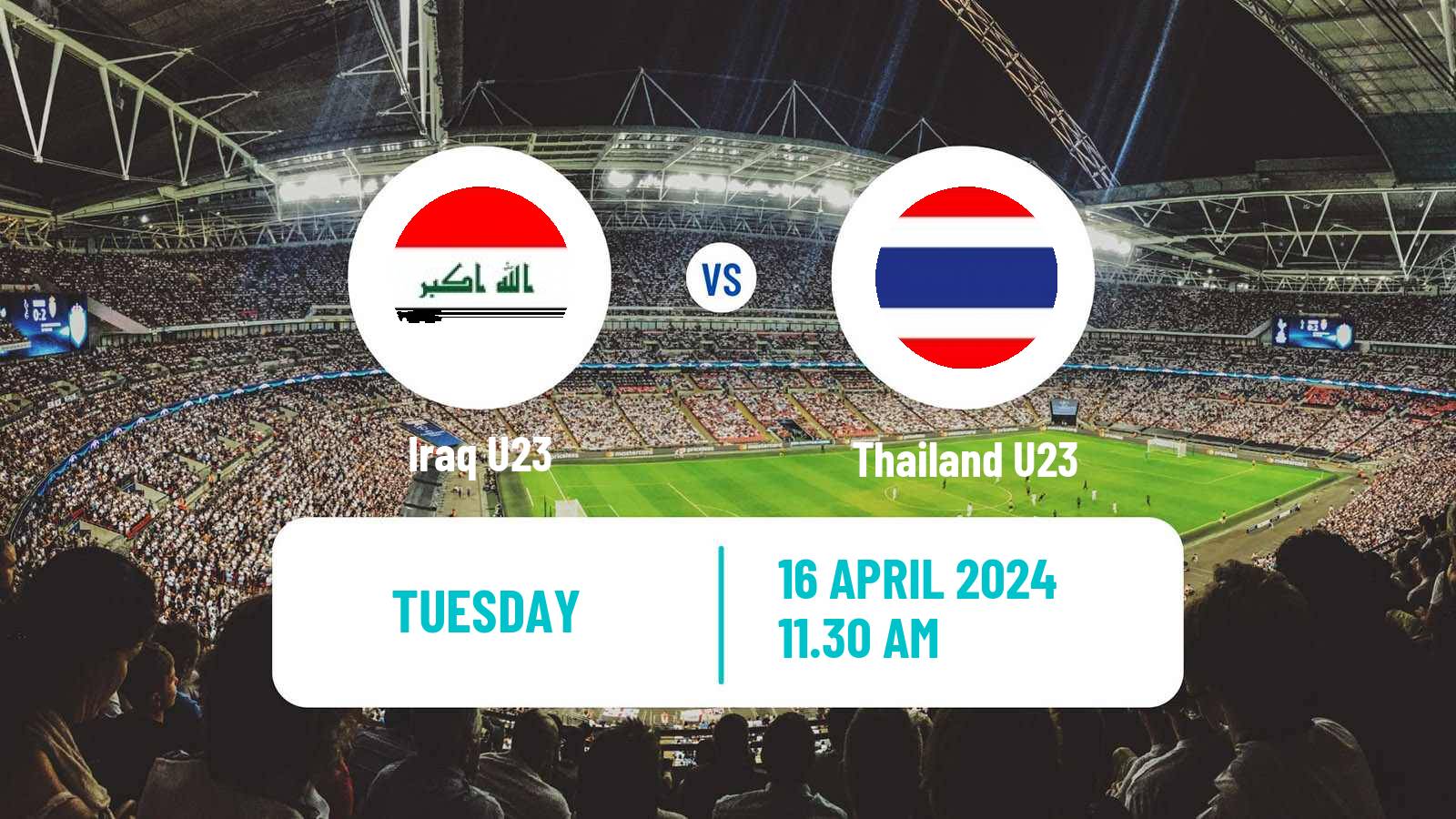 Soccer AFC Asian Cup U23 Iraq U23 - Thailand U23