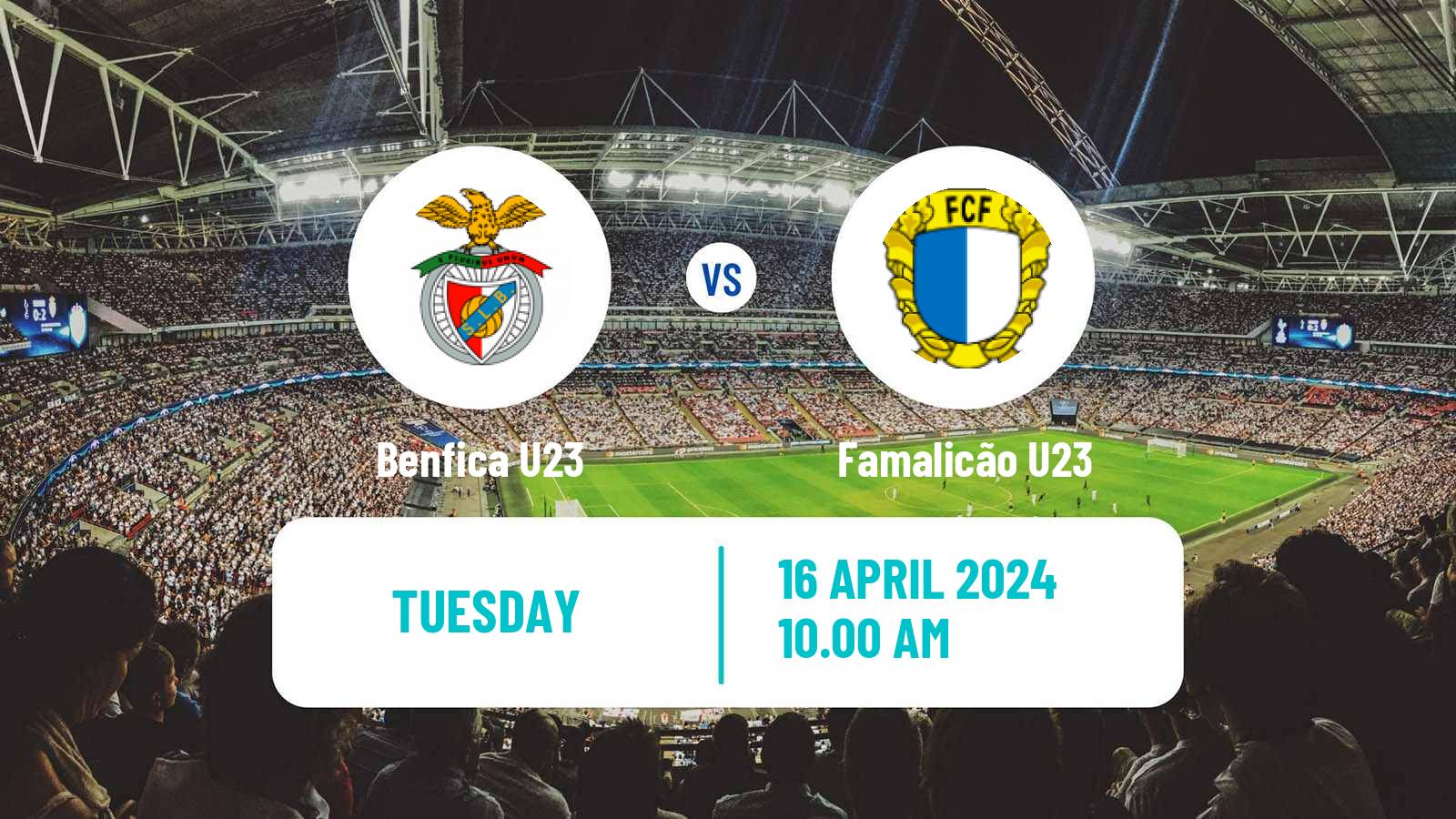Soccer Portuguese Liga Revelacao U23 Benfica U23 - Famalicão U23