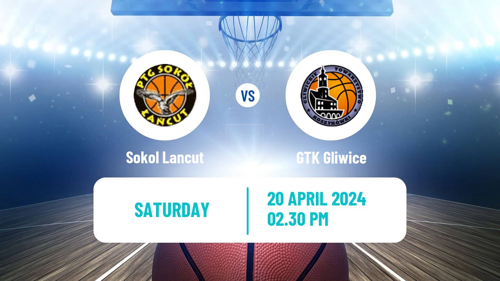 Basketball Polish Basket Liga Sokol Lancut - GTK Gliwice