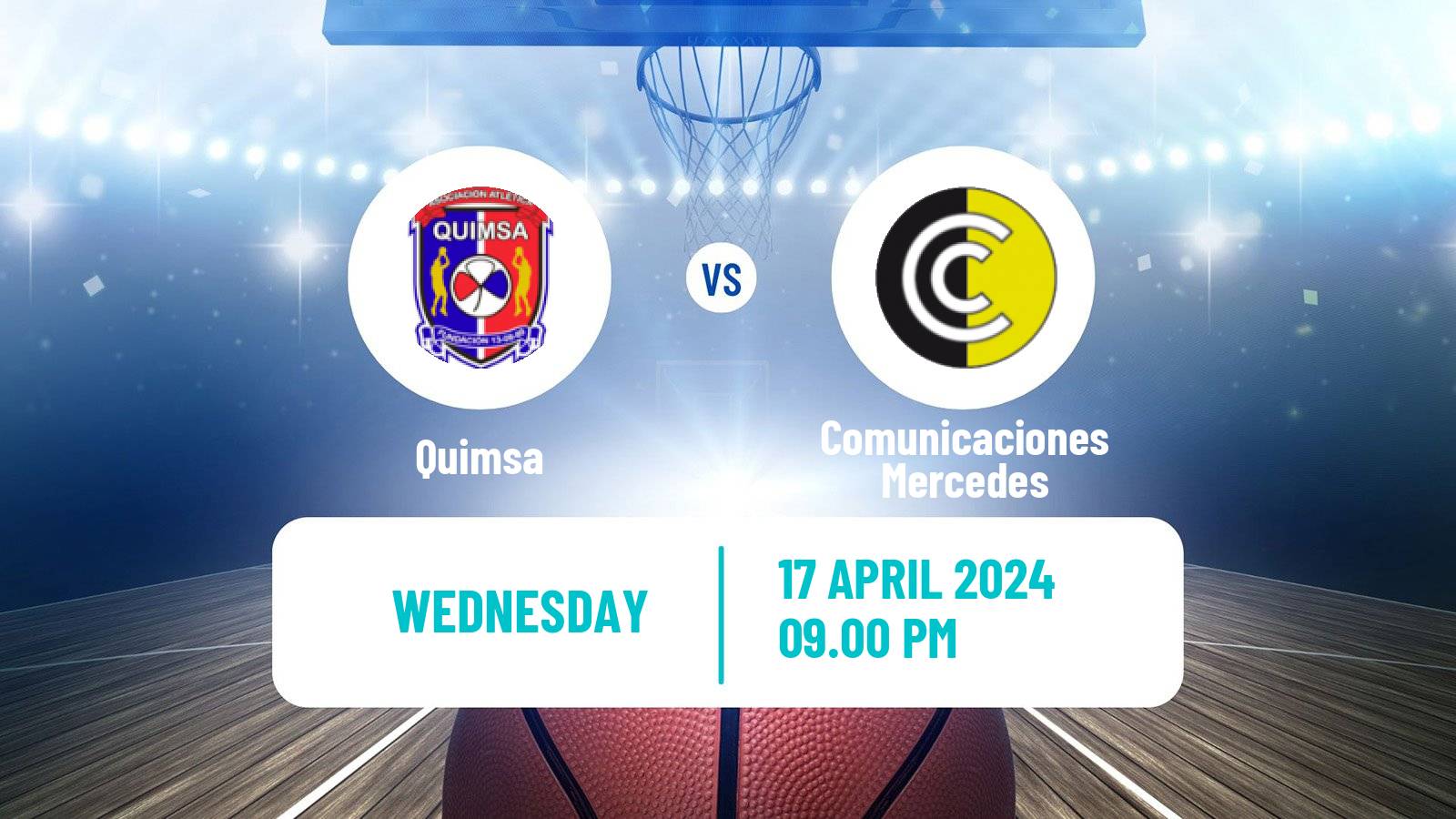 Basketball Argentinian LNB Quimsa - Comunicaciones Mercedes