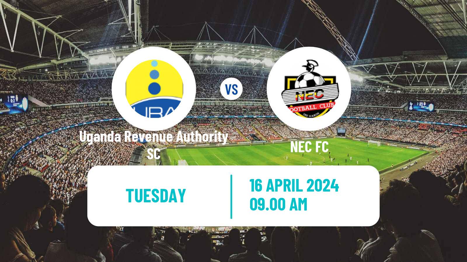 Soccer Ugandan Super League Uganda Revenue Authority SC - NEC FC