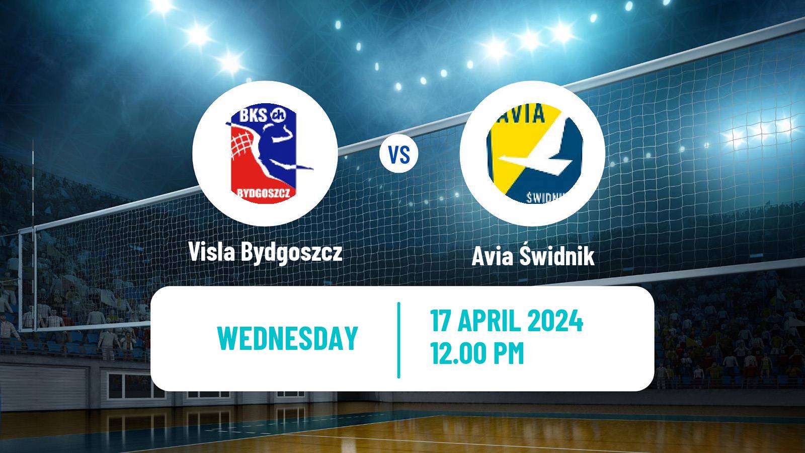 Volleyball Polish I Liga Volleyball Visla Bydgoszcz - Avia Świdnik