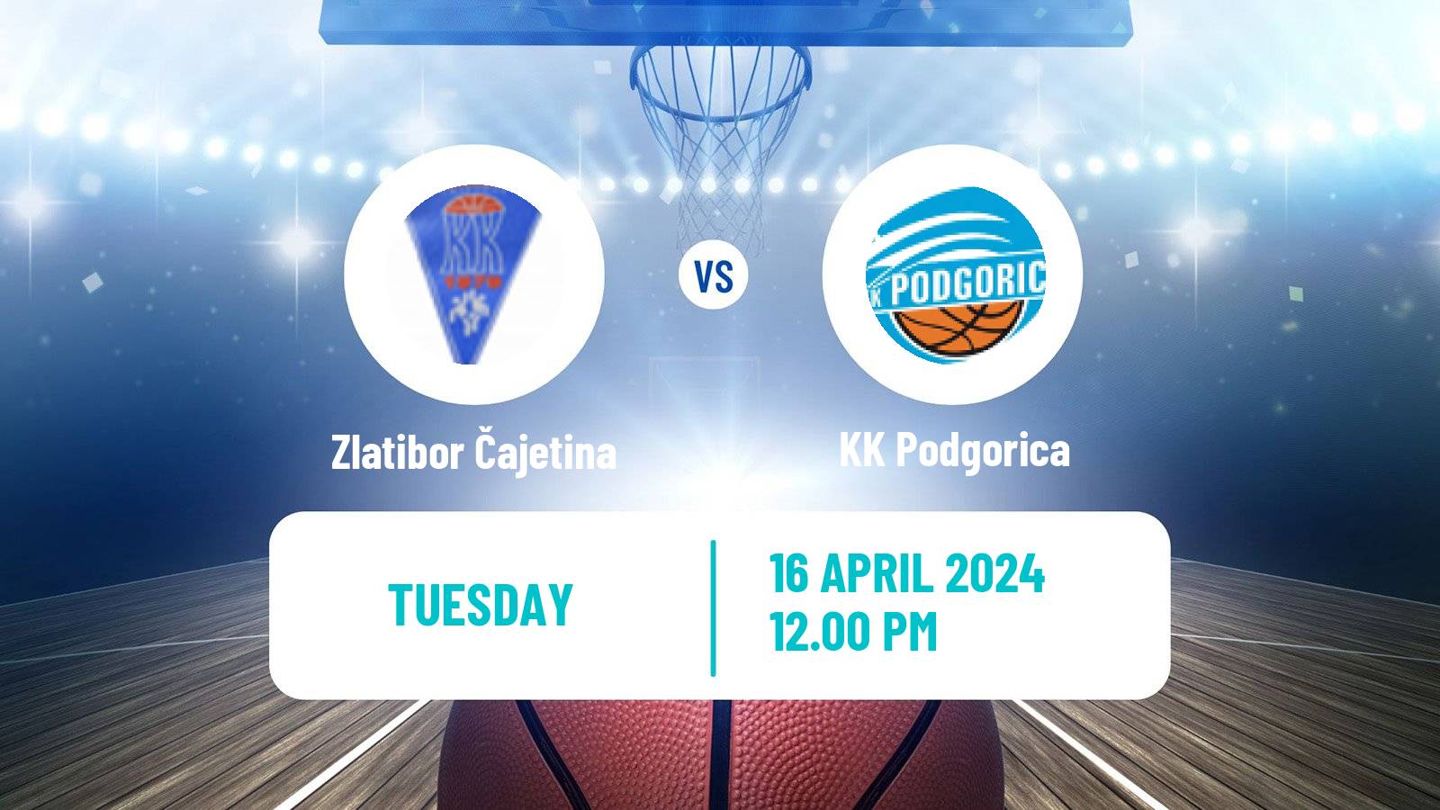 Basketball Adriatic League 2 Zlatibor Čajetina - Podgorica