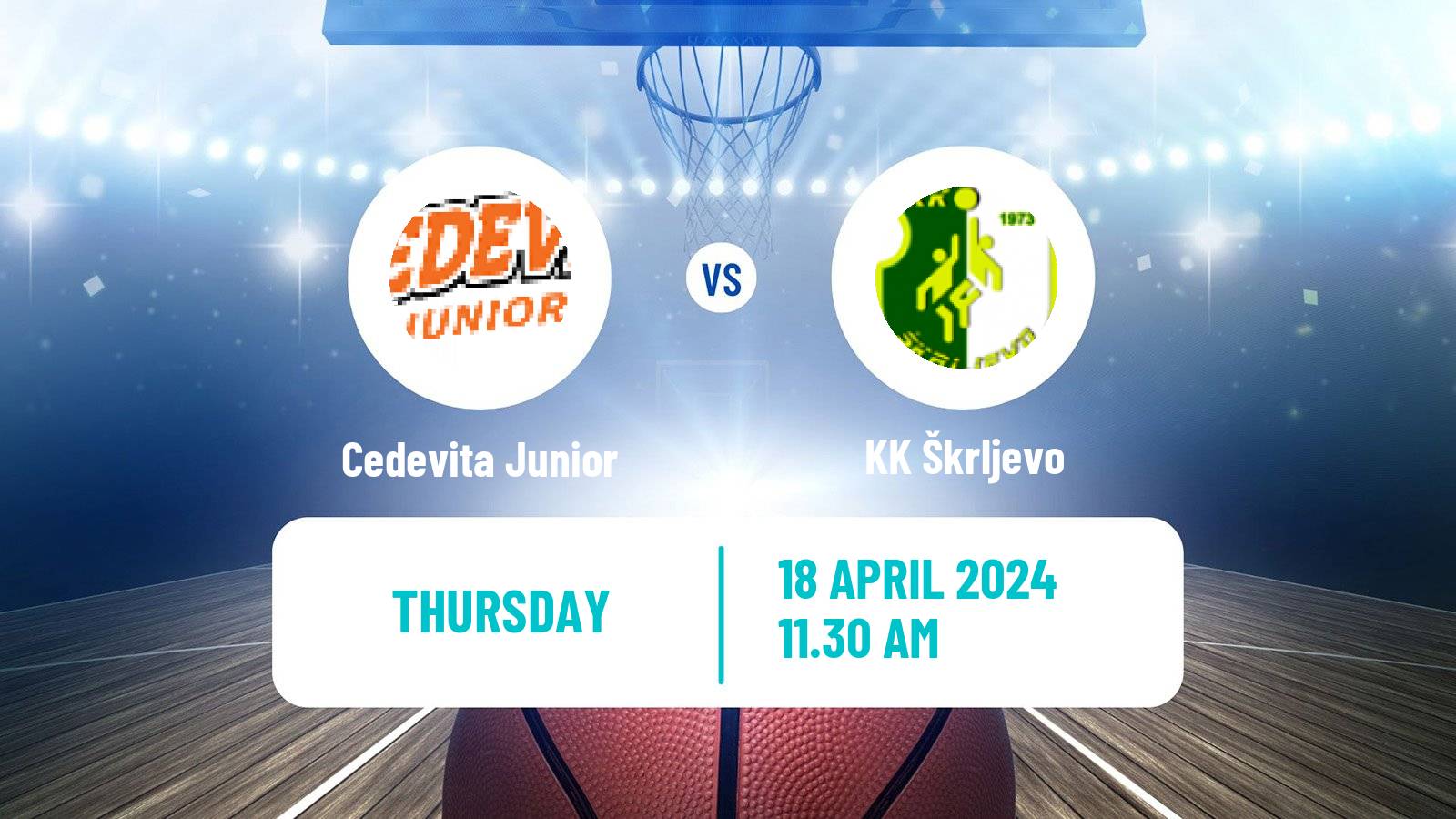 Basketball Croatian Premijer Liga Basketball Cedevita Junior - Škrljevo