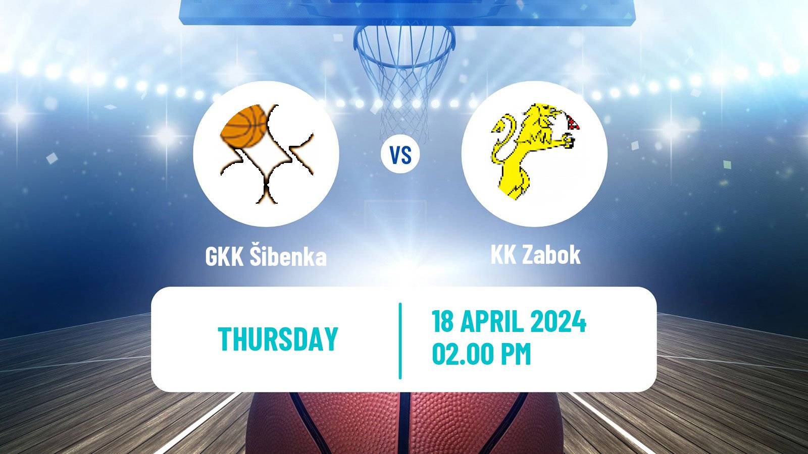 Basketball Croatian Premijer Liga Basketball GKK Šibenka - Zabok