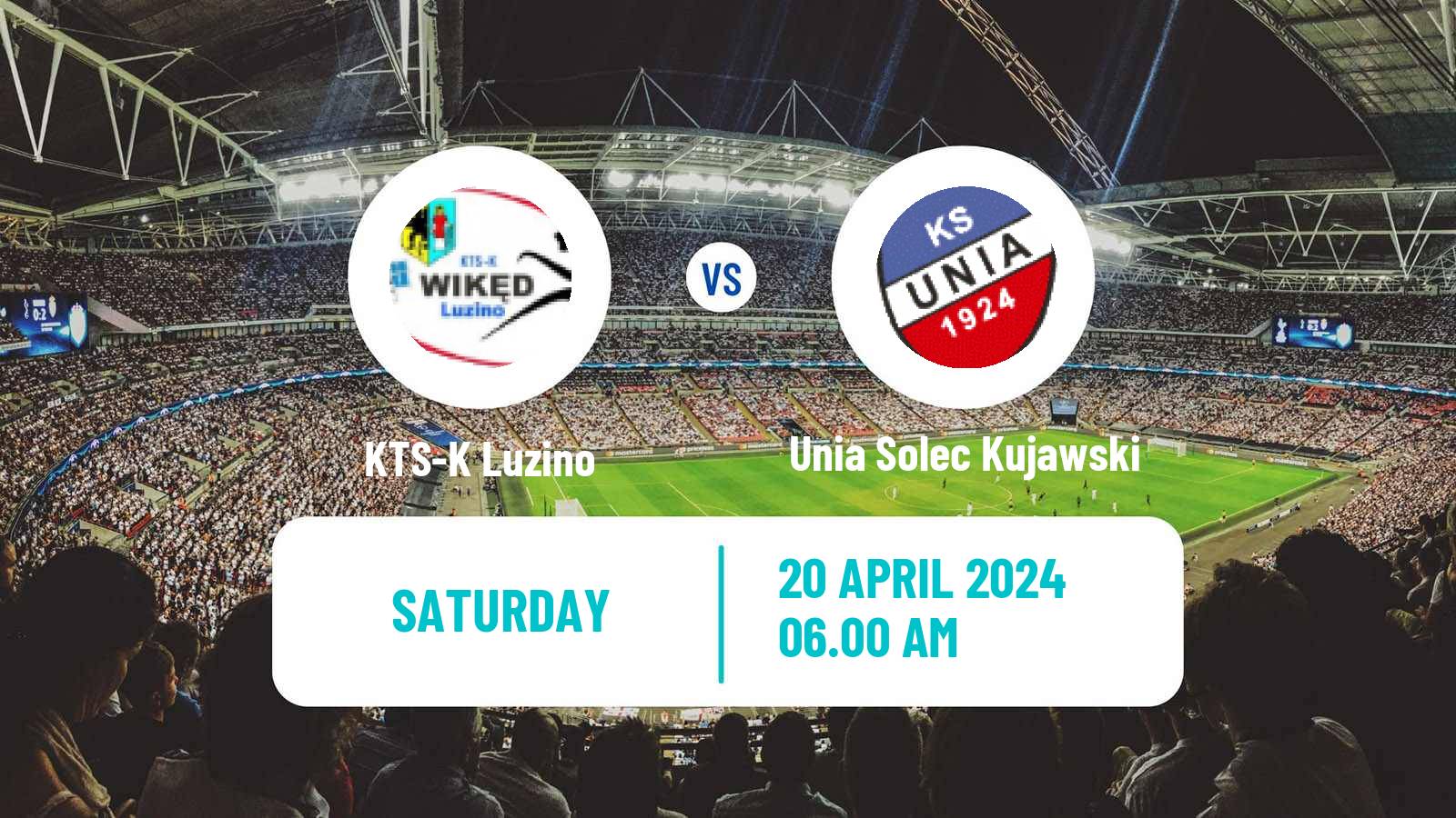 Soccer Polish Division 3 - Group II Luzino - Unia Solec Kujawski
