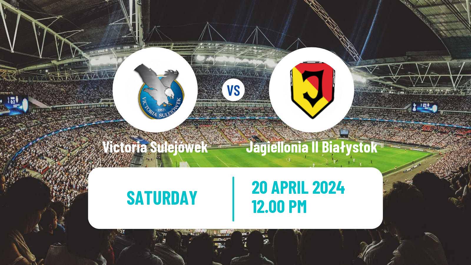 Soccer Polish Division 3 - Group I Victoria Sulejówek - Jagiellonia II Białystok