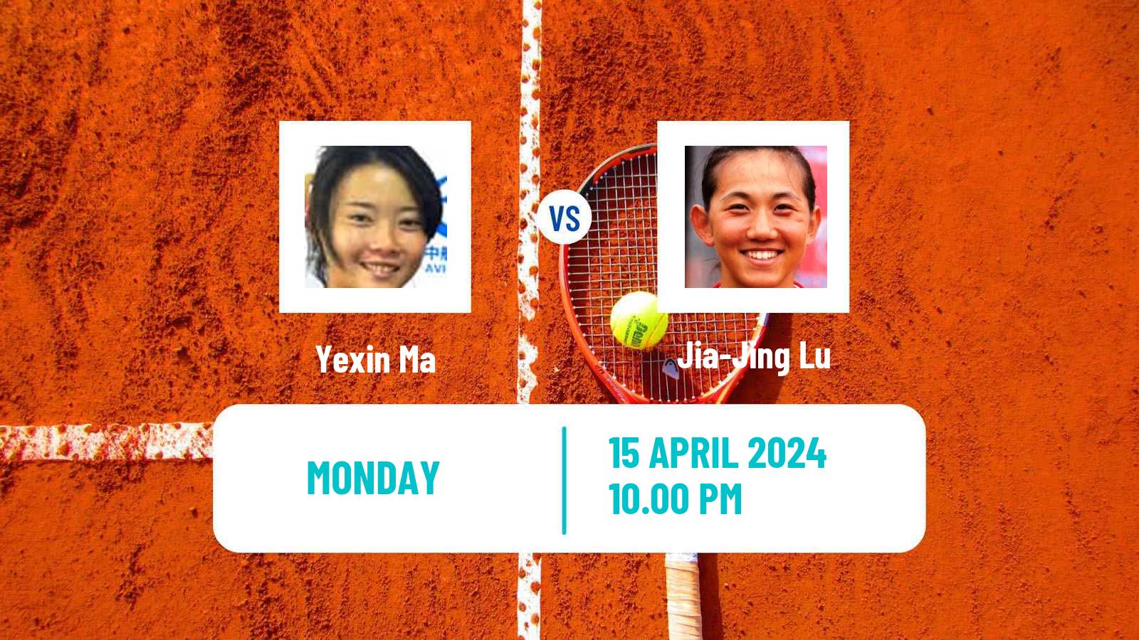 Tennis ITF W50 Shenzhen 2 Women Yexin Ma - Jia-Jing Lu