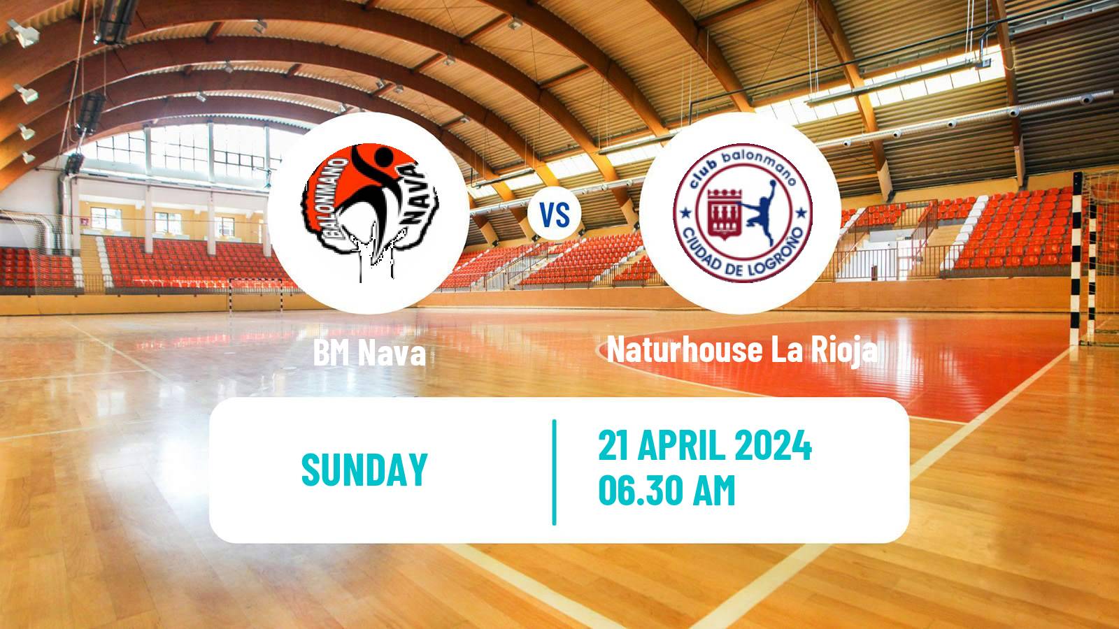 Handball Spanish Liga ASOBAL Nava - Naturhouse La Rioja