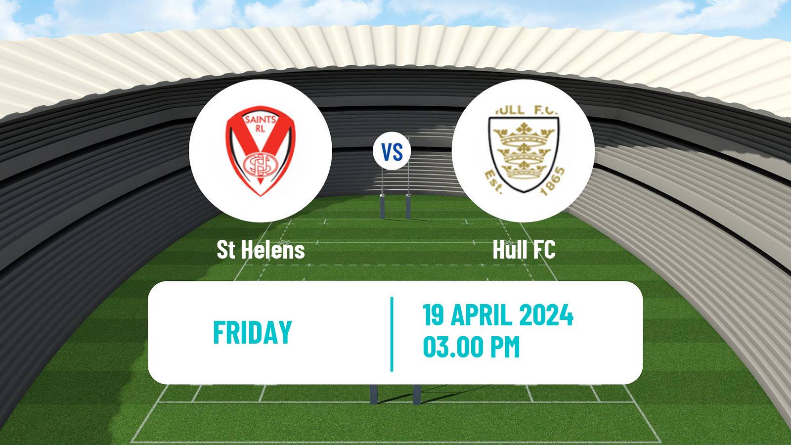 Rugby league Super League Rugby St Helens - Hull