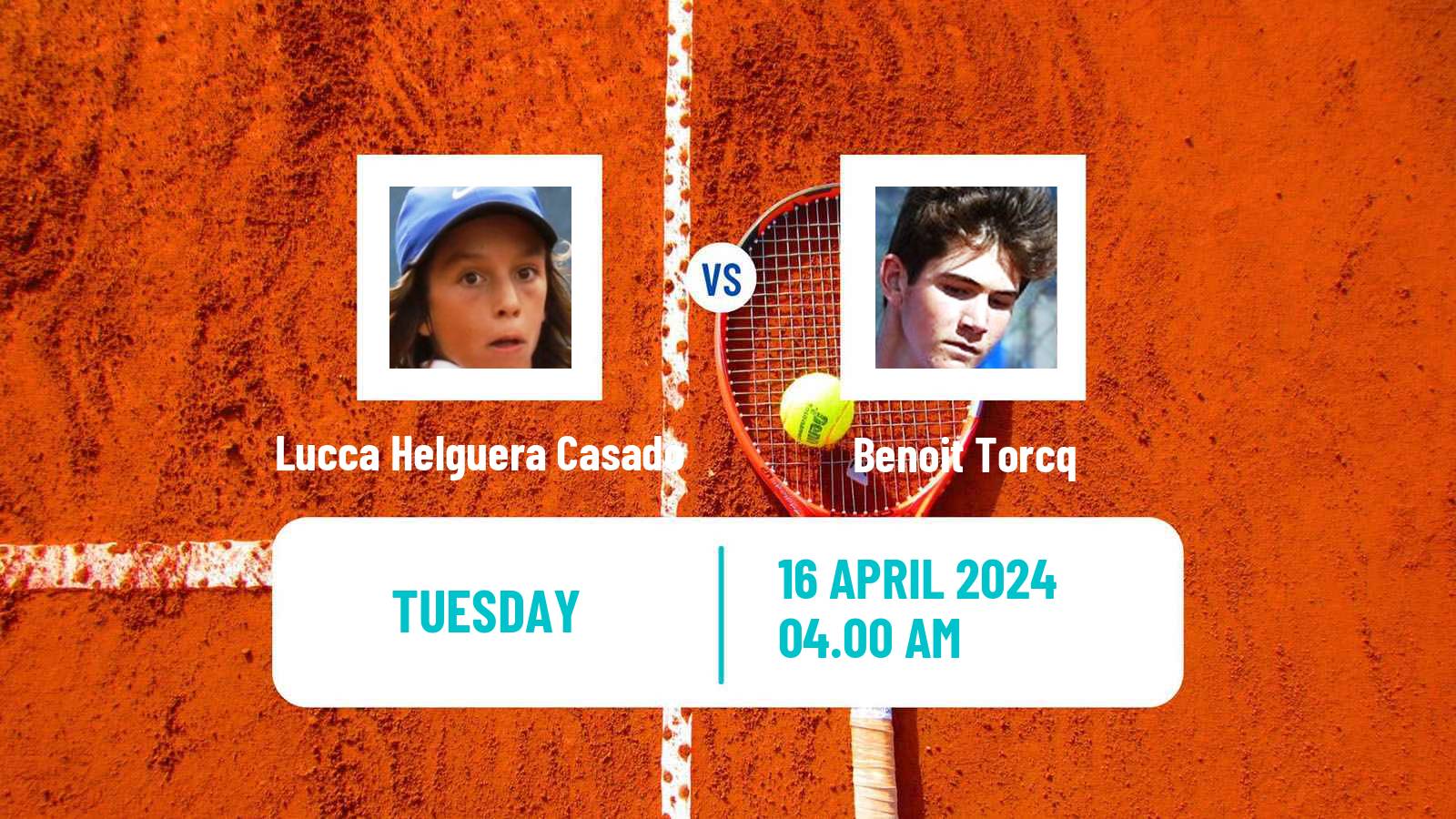 Tennis ITF M15 Telde 2 Men 2024 Lucca Helguera Casado - Benoit Torcq