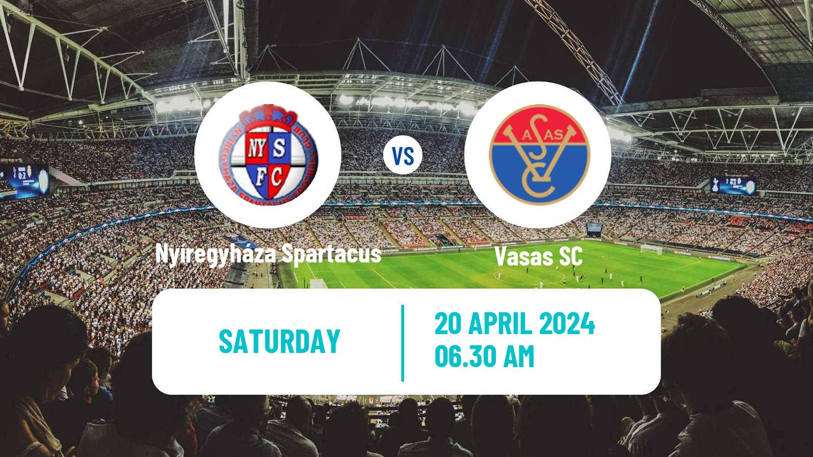 Soccer Hungarian NB II Nyíregyháza Spartacus - Vasas