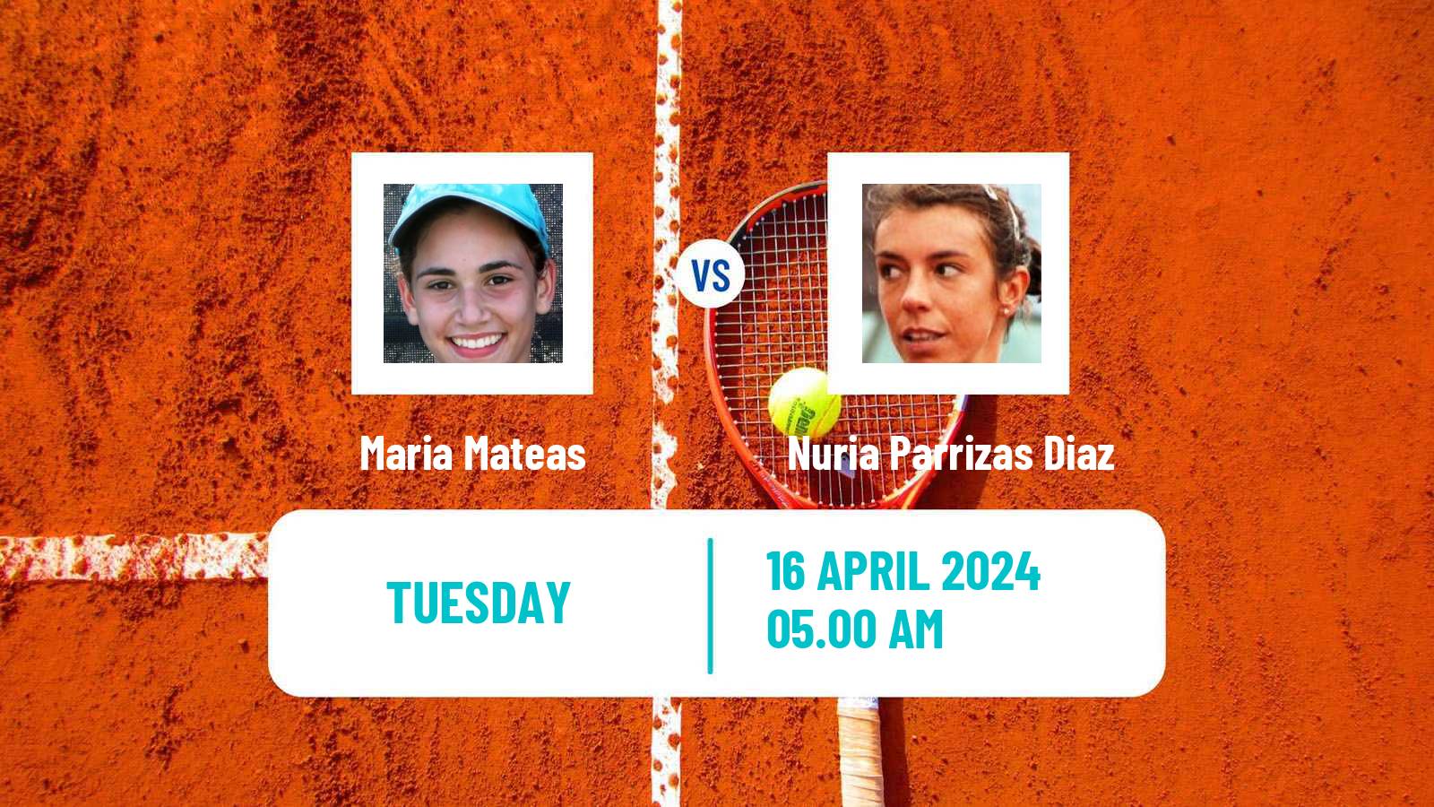 Tennis Oeiras Challenger Women Maria Mateas - Nuria Parrizas Diaz