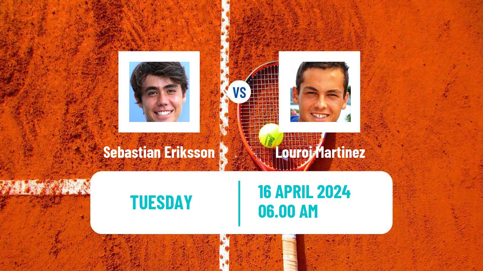 Tennis ITF M15 Telde 2 Men Sebastian Eriksson - Louroi Martinez