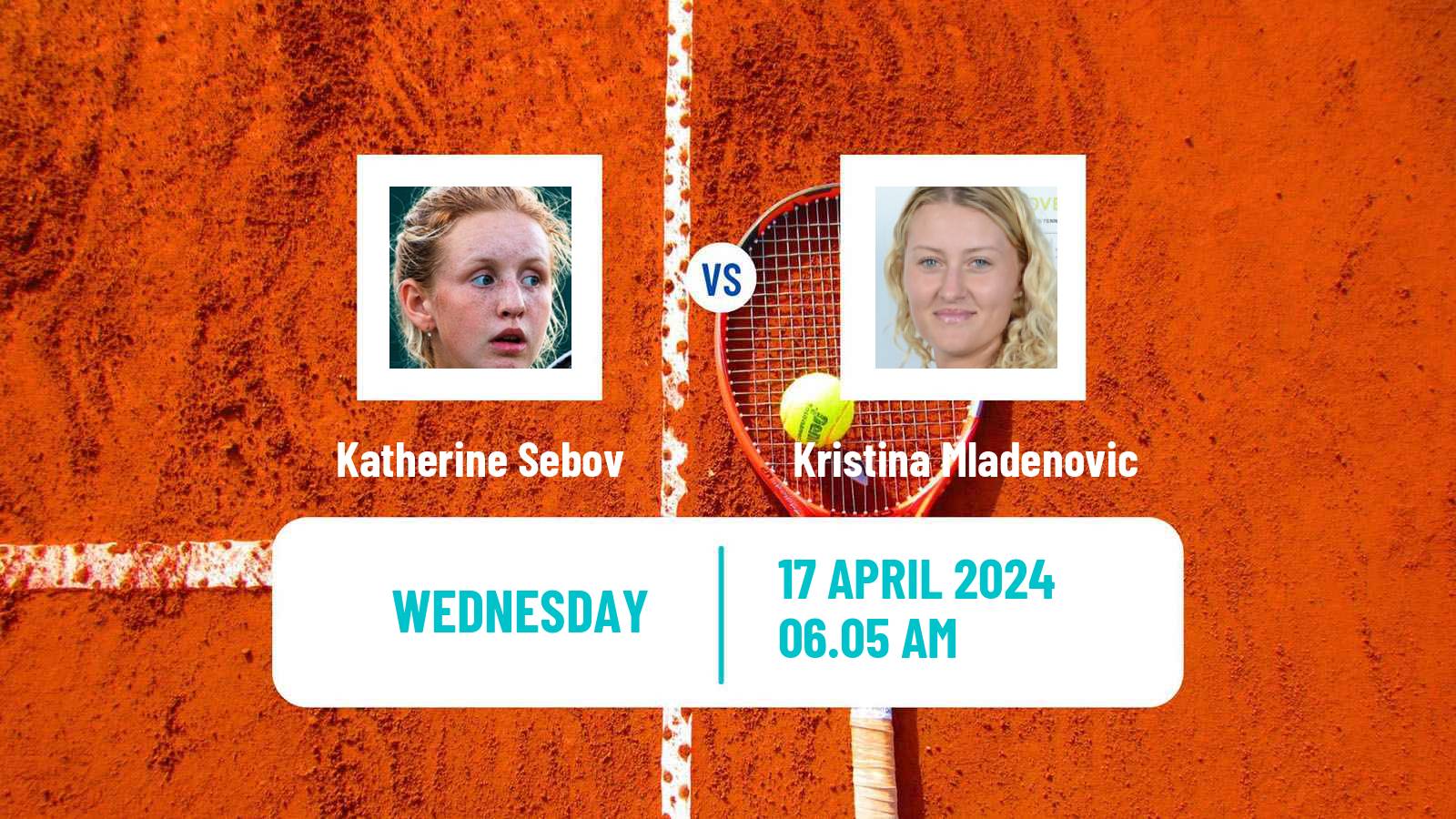 Tennis Oeiras Challenger Women Katherine Sebov - Kristina Mladenovic