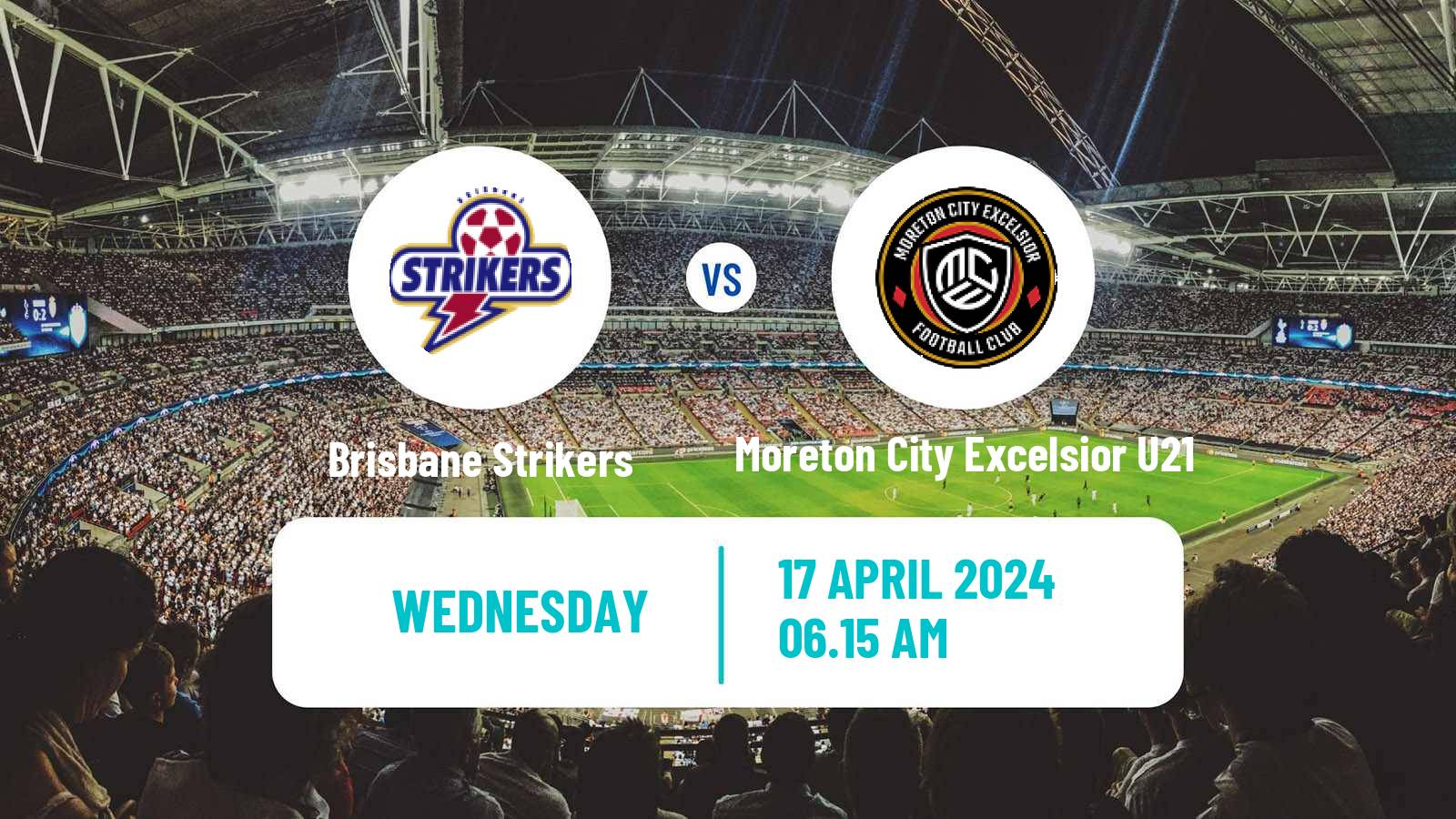 Soccer Australian Queensland Premier League Brisbane Strikers - Moreton City Excelsior U21