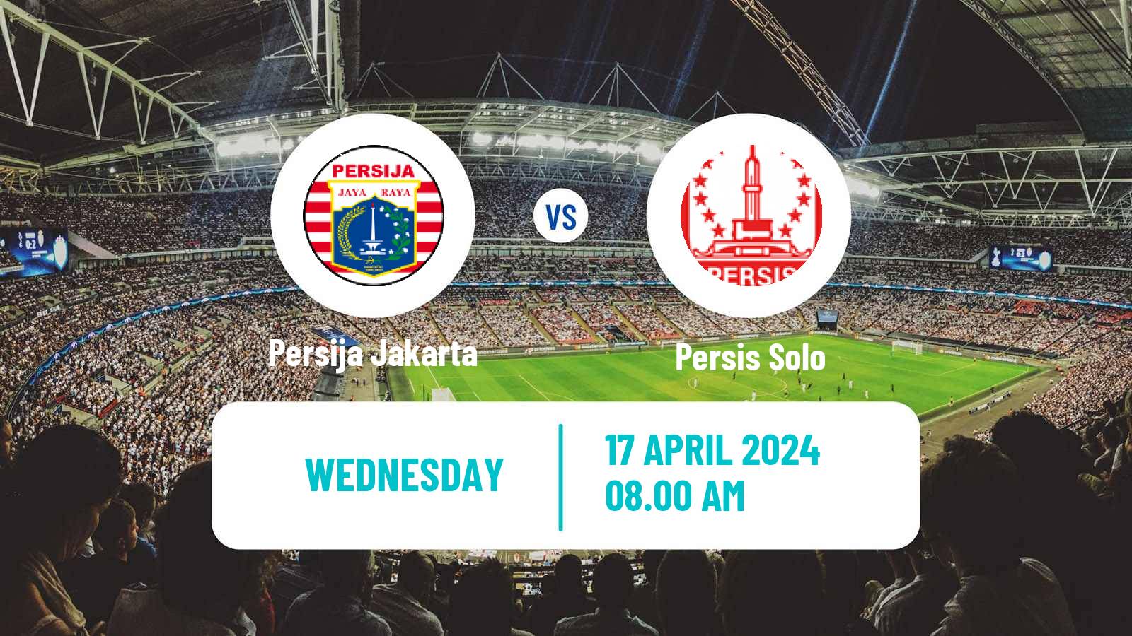 Soccer Indonesian Liga 1 Persija Jakarta - Persis Solo