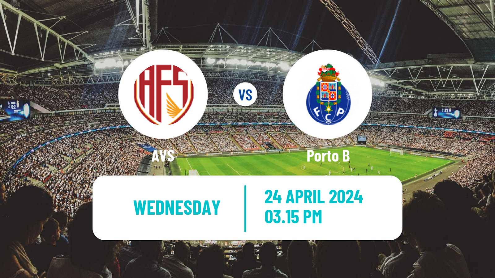 Soccer Portuguese Liga 2 AVS - Porto B