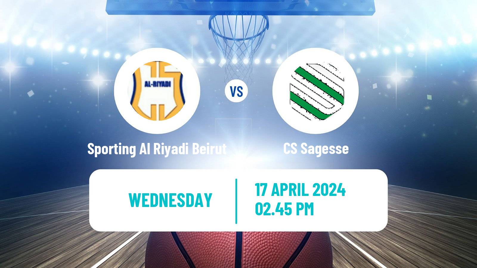 Basketball WASL Basketball Sporting Al Riyadi Beirut - Sagesse