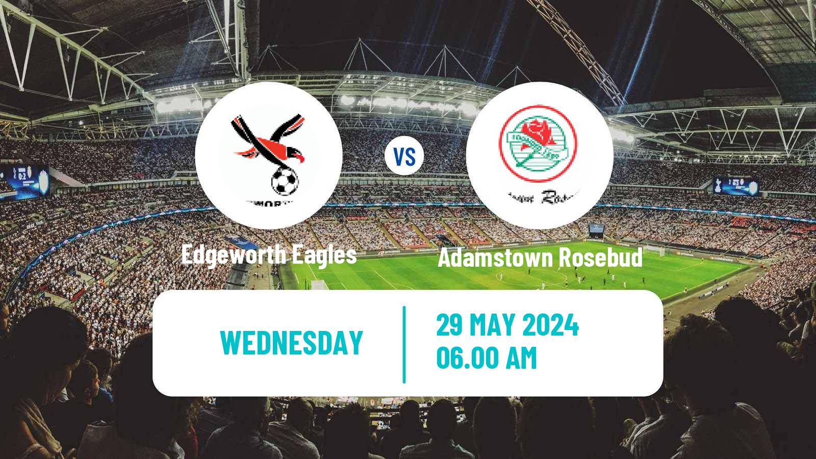 Soccer Australian NPL Northern NSW Edgeworth Eagles - Adamstown Rosebud