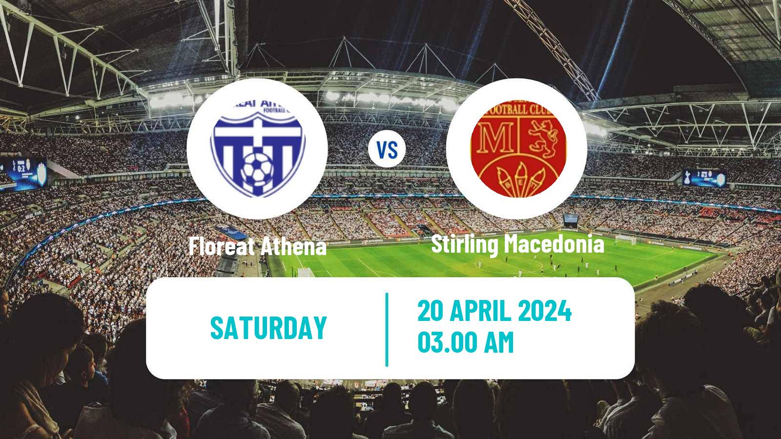 Soccer Australian NPL Western Australia Floreat Athena - Stirling Macedonia