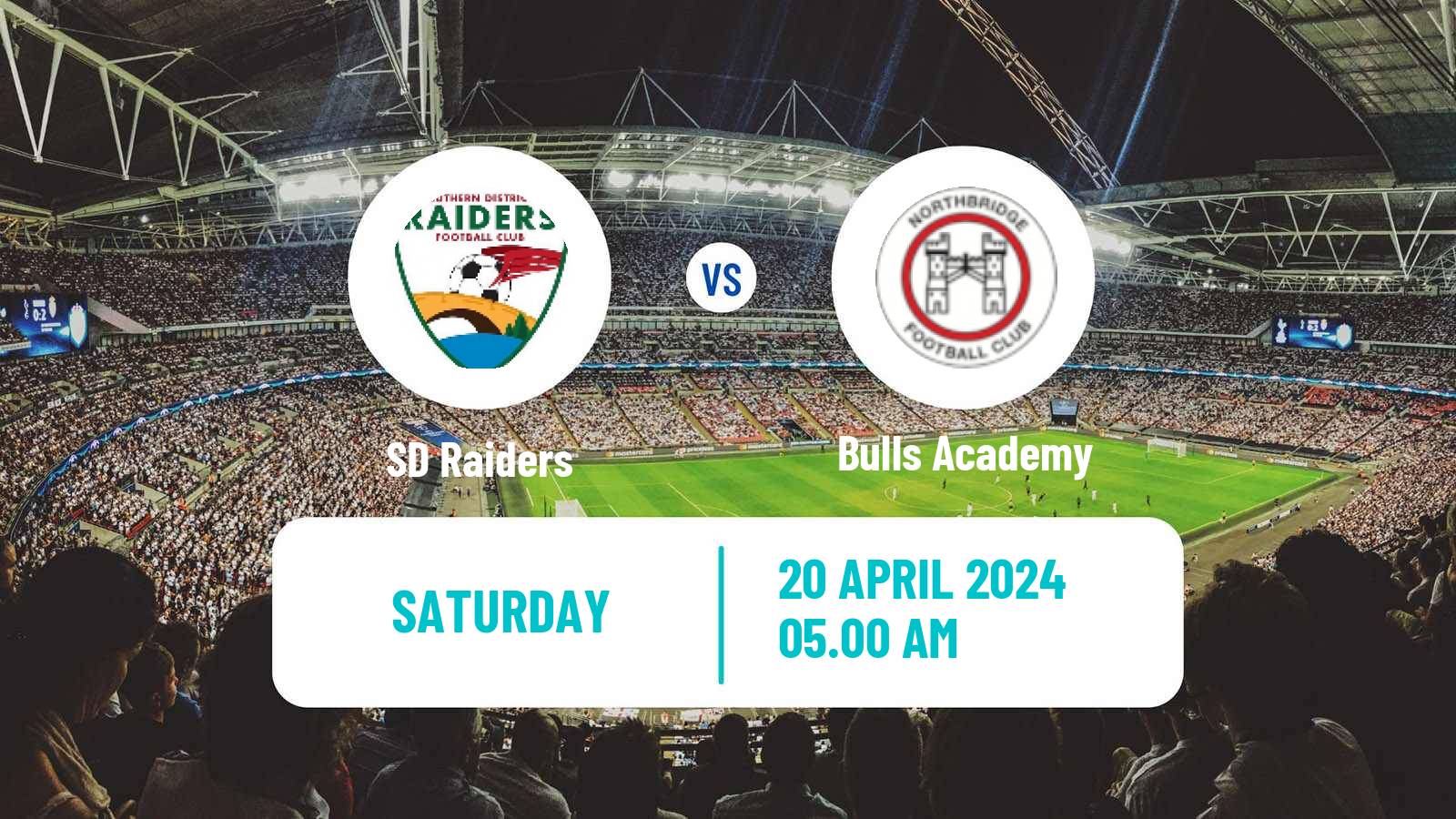 Soccer Australian NSW League One SD Raiders - Bulls Academy