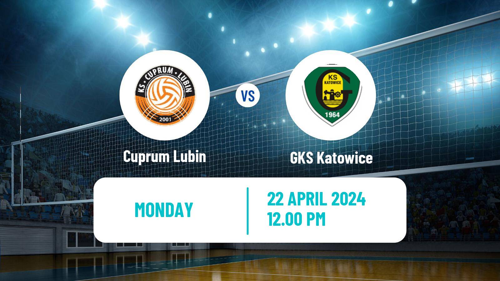 Volleyball Polish PlusLiga Cuprum Lubin - GKS Katowice