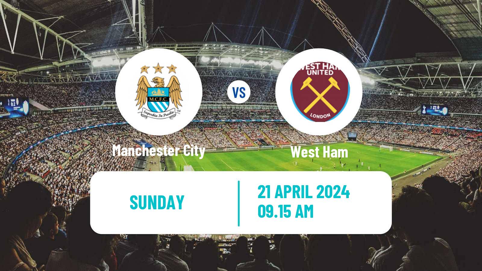 Soccer English WSL Manchester City - West Ham
